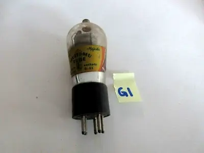LOT G1:  VTG G-51 Vacuum Tube - UN TESTED / AS-IS MILITARY RADIO TV AMP • $9.99