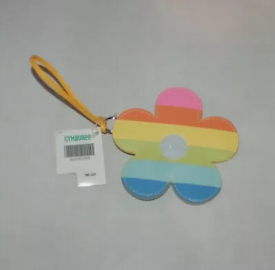 Gymboree Flower Rainbow Colors Zip Change Purse Wallet Wristlet ~ NWT • $19.77