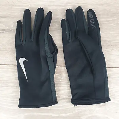 Nike Men's Running Gloves Black Size M L • £26.99