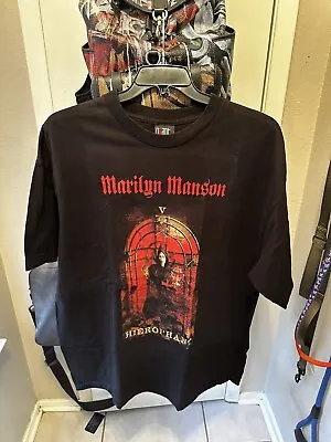 Marilyn Manson 2XL Vintage Hierophant Tarot Card T-Shirt • $250