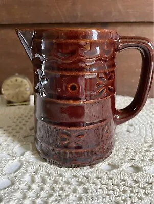 Marcrest USA Pottery Brown Daisy Dot Pitcher • $14