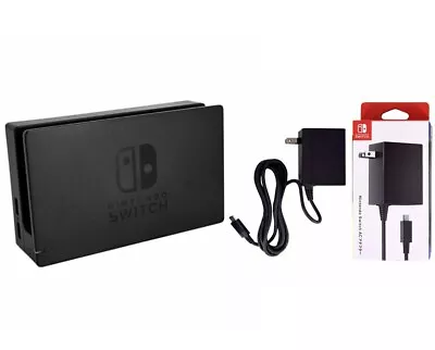 Nintendo Switch Console Screen TV Dock Station With AC Adapter HAC-007 • $39.99