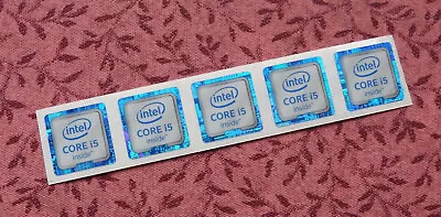 Lot Of 50 Intel Core I5 Inside Stickers 6th Generation Skylake 18mm X 18mm • $29.99