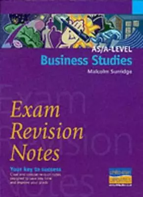 AS/A-level Business Studies (Examination Revision Notes)Malcolm • £4.66