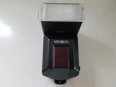 Minolta Program 3600 HS D Shoe Mount Camera Flash With Case • $32.99