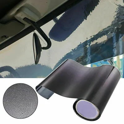 Black Car Window Sun Visor Strip Tint Film Windshield Shade Sticker Decal Banner • $9.75