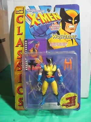 X-Men Classics Wolverine Spring Out Slashing Claw Animated Series Action Figure • $39.96
