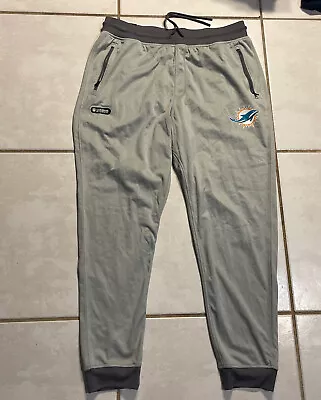 Under Armour Coldgear Miami Dolphins NFL Combine Authentic Loose Jogger Pants XL • $59.99