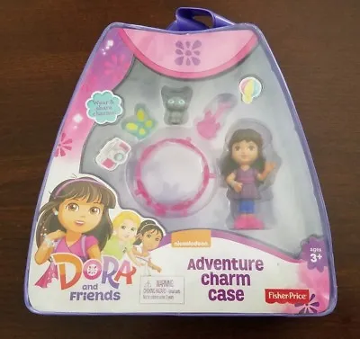 Nickelodeon Dora The Explorer Adventure Charm Case - Bracelet Charms Dora Doll • $9.95