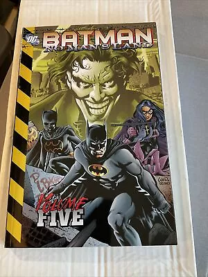 Batman: No Man's Land Vol. 5 Five Grayson Rucka Paperback DC TPB Joker Gotham • $14