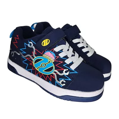 Heelys Dual Up X2 Skate Shoes - Kids 11/12 - Blue/Navy - SALE WAS £65! • £34.95