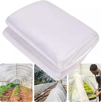 6 Mil Clear Greenhouse Plastic SheetingTransparent Plastic Film For Greenhouse • $17.57