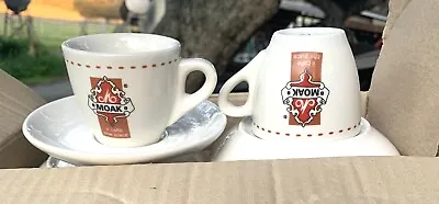 (12 Sets) Cafè Moak Vintage Italian Espresso Coffee Cup And Saucer • $100