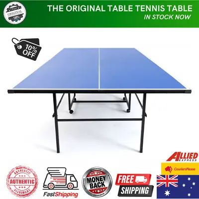 $288 • Buy Table Tennis Ping Pong Foldable Table Family Fun Indoor Outdoor Games Brand New