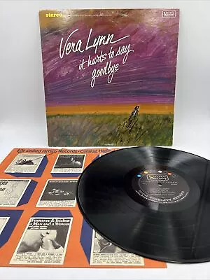 Vera Lynn~ It Hurts To Say Goodbye ~ United Artist Stereo LP  • $14.99