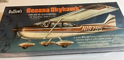 Guillow’s Cessna 172 Skyhawk | 36  Wing Span  Kit #802 - NEW SEALED • $111.13