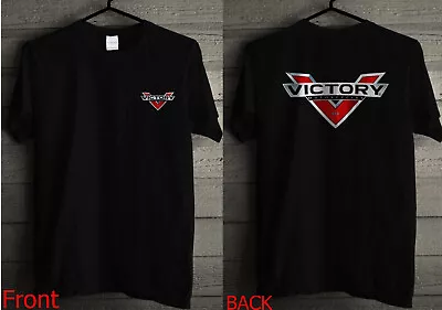 Victory American Motorcycle Logo Black T Shirt  • $22