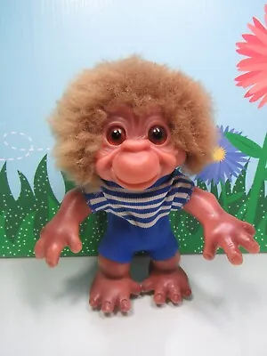 VINTAGE 1966 DAM  MONKEY - 7  Dam Troll Doll - DENMARK - Near Mint Condition • $925