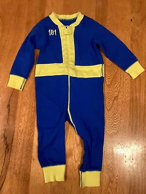 Fallout 4 Vault 101 JumpSuit Child Toddler 2T Original Bethesda Store Exclusive • $74.99