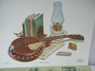 C Don Ensor 'Mother's Mandolin' Signed & Numbered Collector Print /Louisville Ky • $26.95