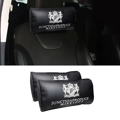 2x JP-JUNCTION PRODUCE VIP Style JDM Car Neck Pillow Headrest Rest Cushion • $23.68