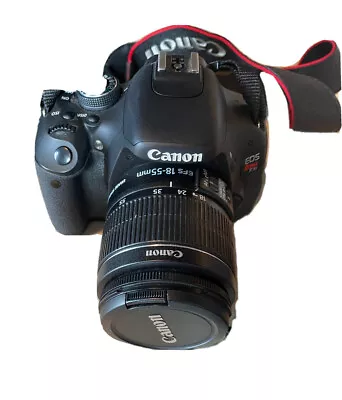 £682.89 • Buy 3 Lenses Canon EOS Rebel T3i 18.0MP Digital SLR Camera Kit - Black