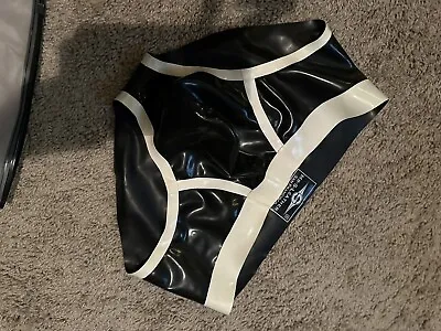 Mr S Leather Latex Briefs • $100