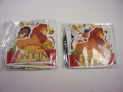 $14.99 • Buy New The Lion King 5 Table Top Birthday Party Decorations All Characters Lot Of 2