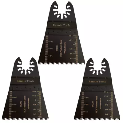 65mm Coarse Cut Taper Multi Tool Blades Saw Blade Cutter For Dewalt Fein • £7.49