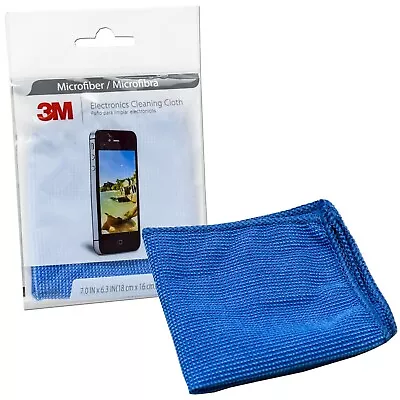 3M 9021 Microfiber Electronics Cleaning Cloth 7 X 6.3  Lens Cleaning Cloth • $6.99