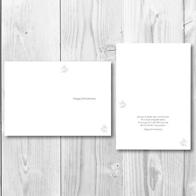 £2.66 • Buy 20 Mixed Text Only Anniversary Card Making Inserts With Verses Crafting