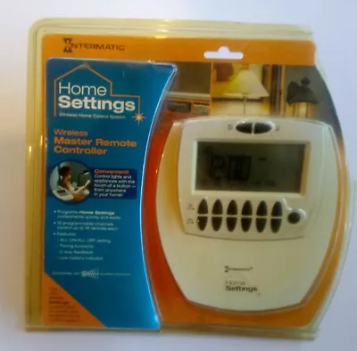 Intermatic Home Settings Master Remote Controller Model HA07C HA07 OPEN PACKAGE • $22.99