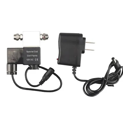 DC 12V Output Solenoid Valve Aquarium CO2 System Regulator Electric Low H2A7 • $16.42