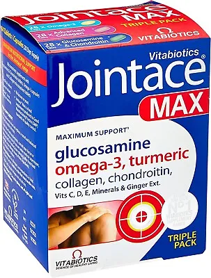 £18.95 • Buy Vitabiotics Jointace Max Omega 3 - 84 Tablets **FREE POSTAGE**