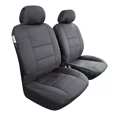 For Mercedes-Benz Sprinter Car Truck Front  Seat Covers Black Waterproof  Canvas • $44.17