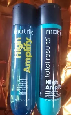 Matrix Total Results High Amplify Shampoo + Conditioner Set For Volume 10.1 Oz  • $35