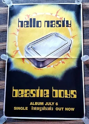 Beastie Boys Intergalactic 1998 Silk Screen Vintage Poster • $425