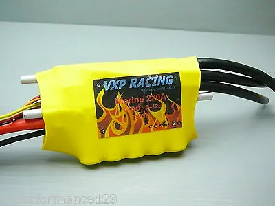 VXP Racing 220A 6 -12S ESC Marine ProBoat Miss Geico Zelos 36 Twin Beats 200A  • $159.99