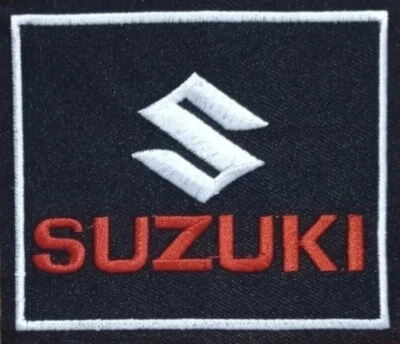 $7 • Buy Suzuki Embroidered Iron On Patch
