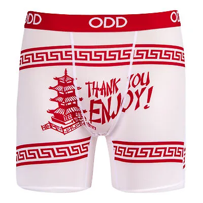 Odd Sox Thank You Enjoy! Men's Boxer Briefs Funny Novelty Underwear Large • $22.99