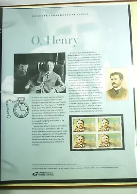 2012 USPS Mint Commemorative Stamp Panel #907 O. Henry • $24.99