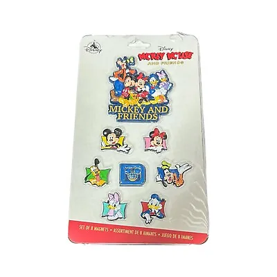 2024 Disney Parks Mickey Mouse And Friends Set Of 8 Magnet • $29.95