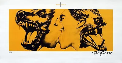 $1500 • Buy Robert Longo: Strong In Love , Rare, Offset Print, L.e. 49/150 1983 Signed