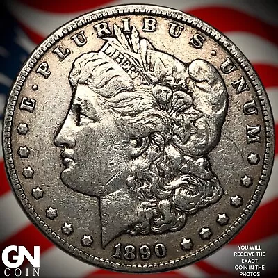 1890 CC Morgan Dollar Y1386 • $198