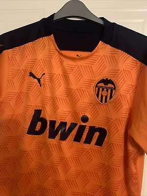 Puma 2020-21 **VALENCIA - AWAY SHIRT** SIZE(L) - EXCELLENT CONDITION • £24.99