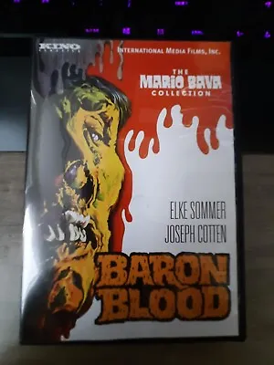 Baron Blood (DVD 1972) Mario Bava Classic Italian Horror Joseph Cotten • £7.99