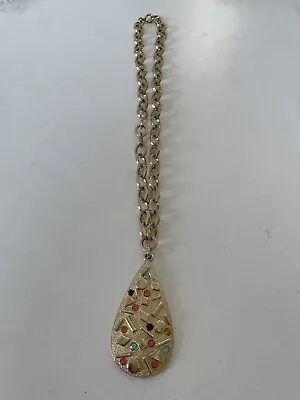 Vintage Sarah Coventry Sultana 1959 Confetti Necklace • $19