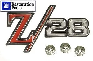 69  Z28 69 CAMARO Z28 FENDER Emblem ** GM Restoration Parts ** Z/28 • $29.95