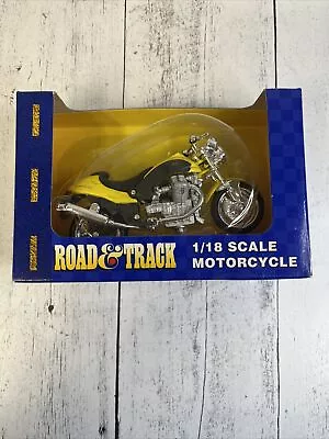 Maisto Road & Track 1/18 Scale Die Cast Motorcycle V10 Centauro Moto Guzzi • $12.99