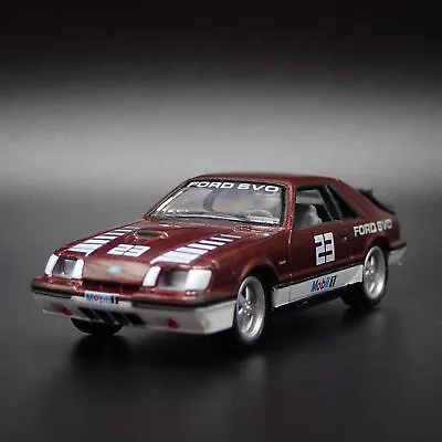 1986 86 Ford Mustang Svo Fox Body Mobil 1 1:64 Scale Diorama Diecast Model Car • $11.99
